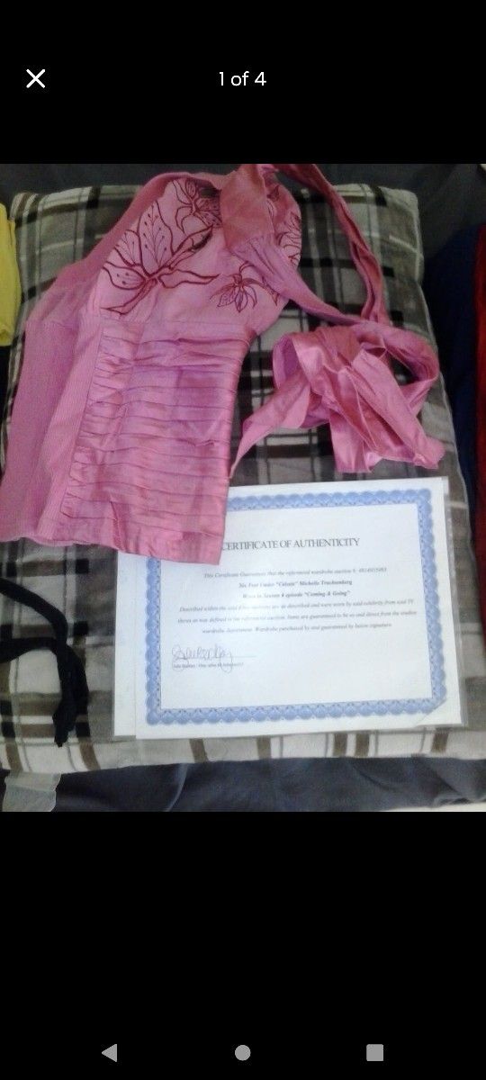 Michelle Trachtenburg's screen worn on Six Feet Under with COA