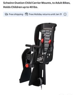 Schwinn Ovation Child Carrier