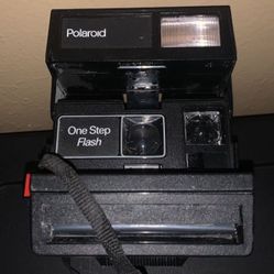 Vintage Polaroid One Step Flash Film Camera