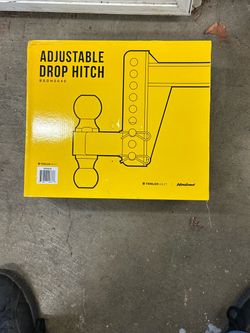 Trailer Valet Blackout Adjustable Drop Hitch
