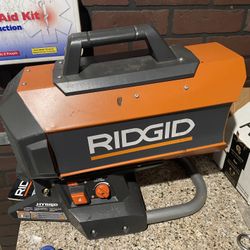 Ridgid 18-Volt 60k BTU Hybrid Forced Air Propane Portable Heater 