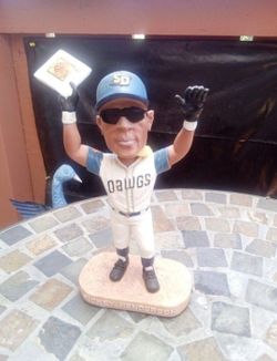 Rare Vintage San Diego Surf Dawgs Rickey Henderson Bobblehead 