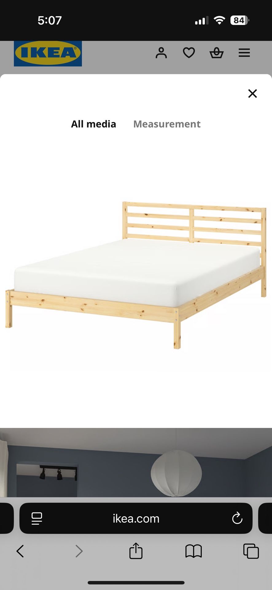 Wooden Bed Frame