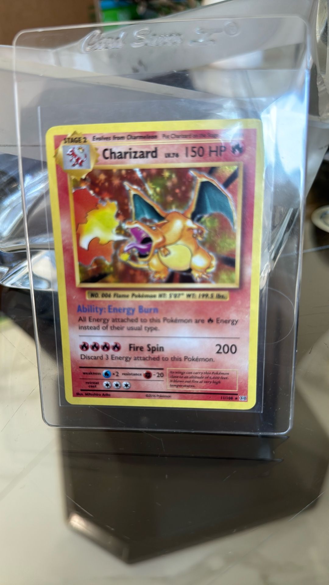 Pokémon Charizard Holo XY Evolutions LP+
