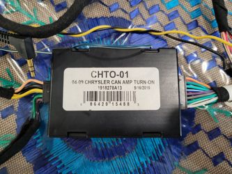 Axxess CHTO-01 Chrysler CAN Amp Turn-On Adapter - Retains RAP, Provides 12V Accessory Output