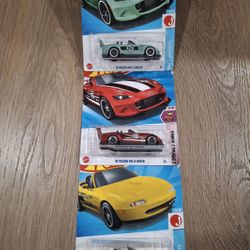 Hotwheels Mazda Miata $6 for all