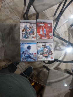 PS3 Video Games $10 apiece