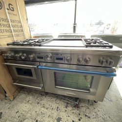 Thermador Pro Grand 60” Dual Fuel Range In Stainless Steel With Convection And Steam 