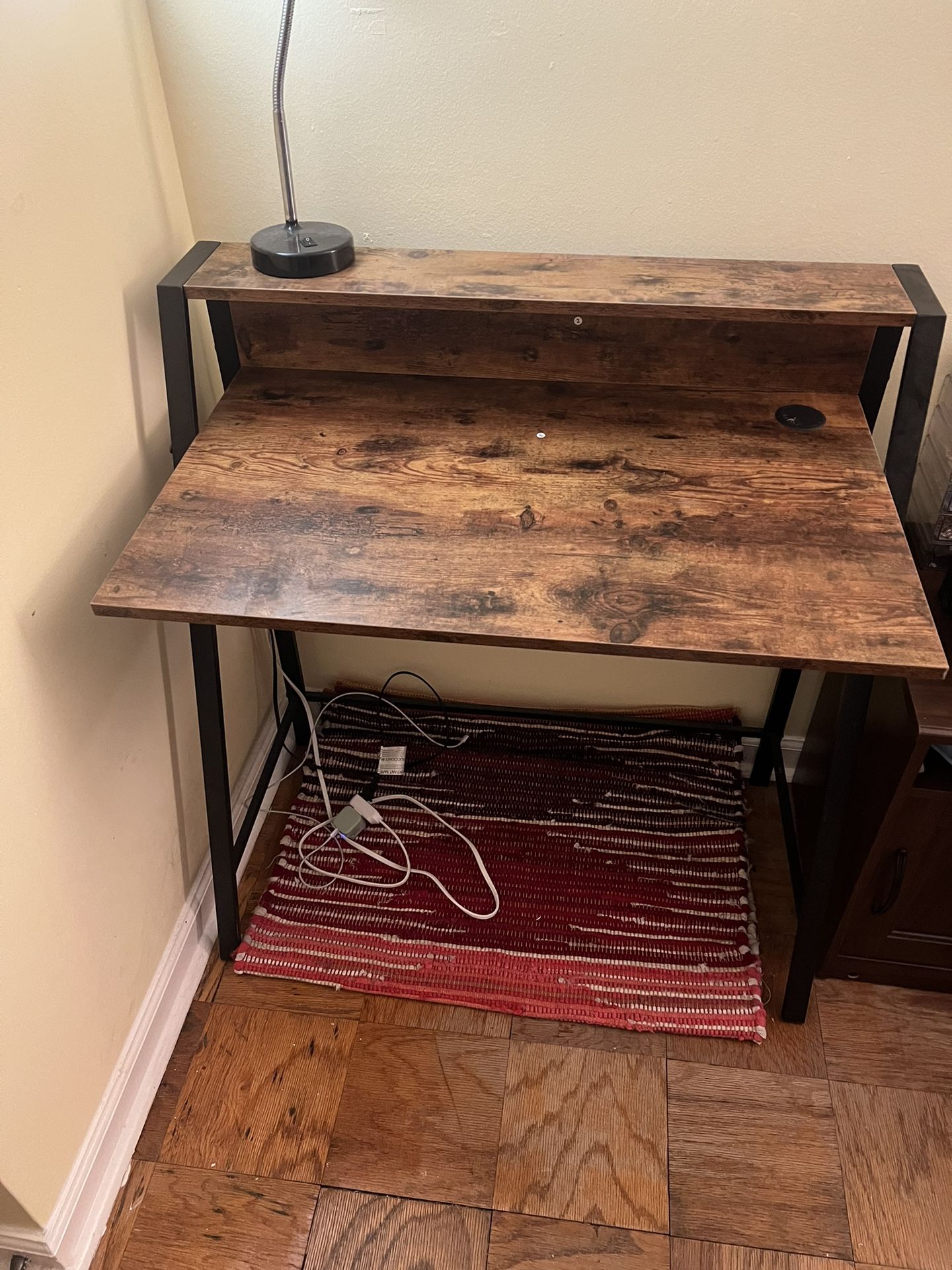 Brown Study Desk