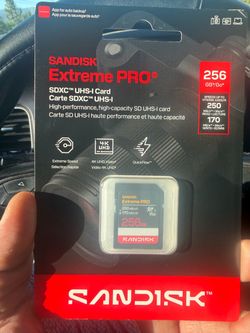 SanDisk Extreme Pro 256GB SDXC Card
