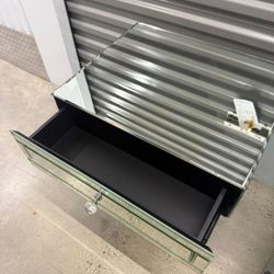 Mirror Night Stand Set  