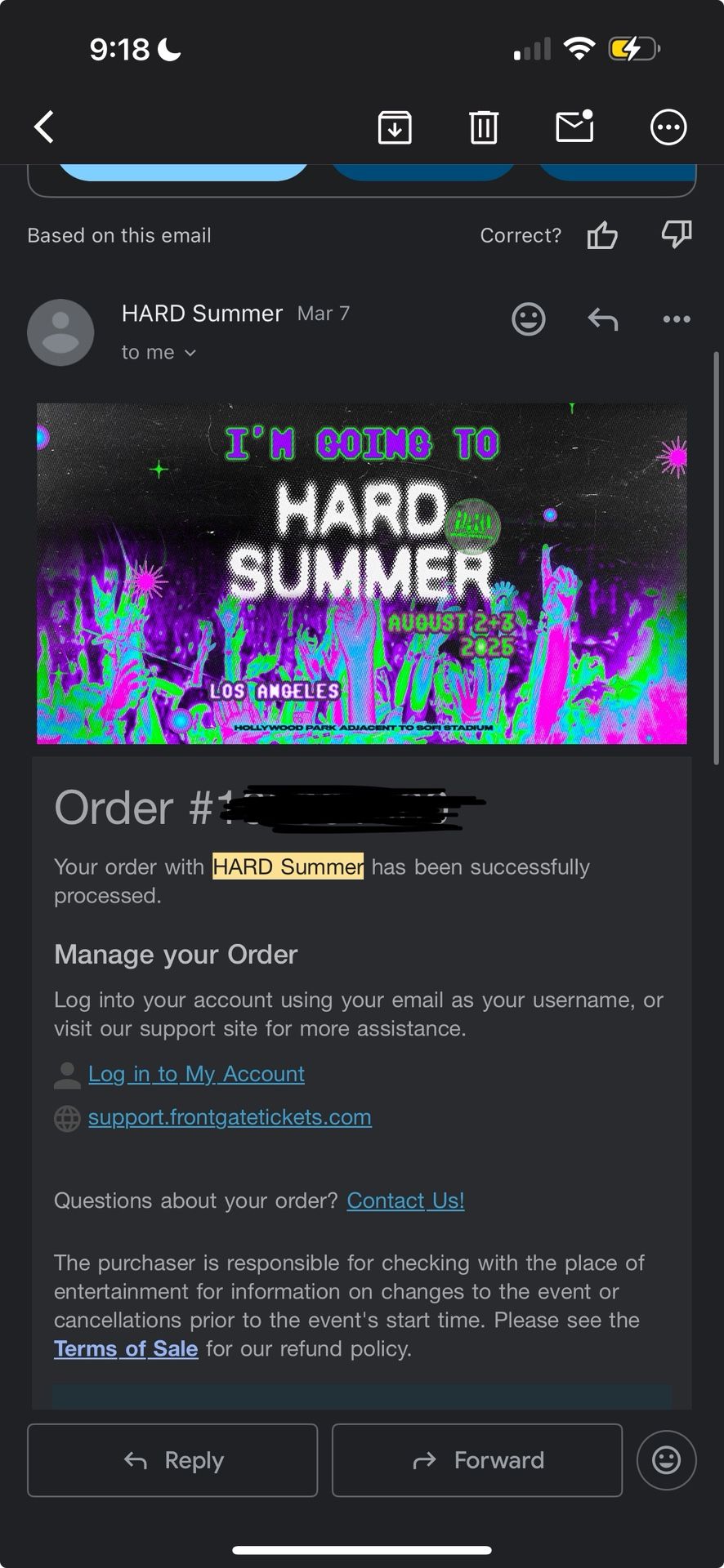 hard summer 2 day VIP