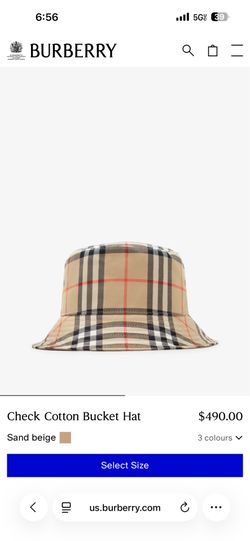 Burberry bucket hat
