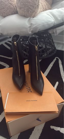 Louis Vuitton Matchmaker Ankle Boots – Size 38.5 – New w/ Box & Receipt