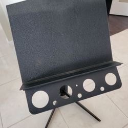 Antique Music Stand with Trumpet Mute Holder