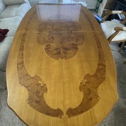 Dining table and chairs