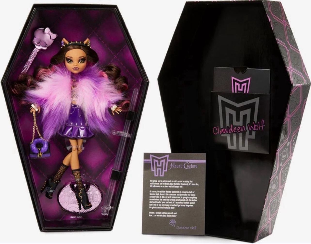Mattel Monster High Haunt Couture Clawdeen Wolf Doll