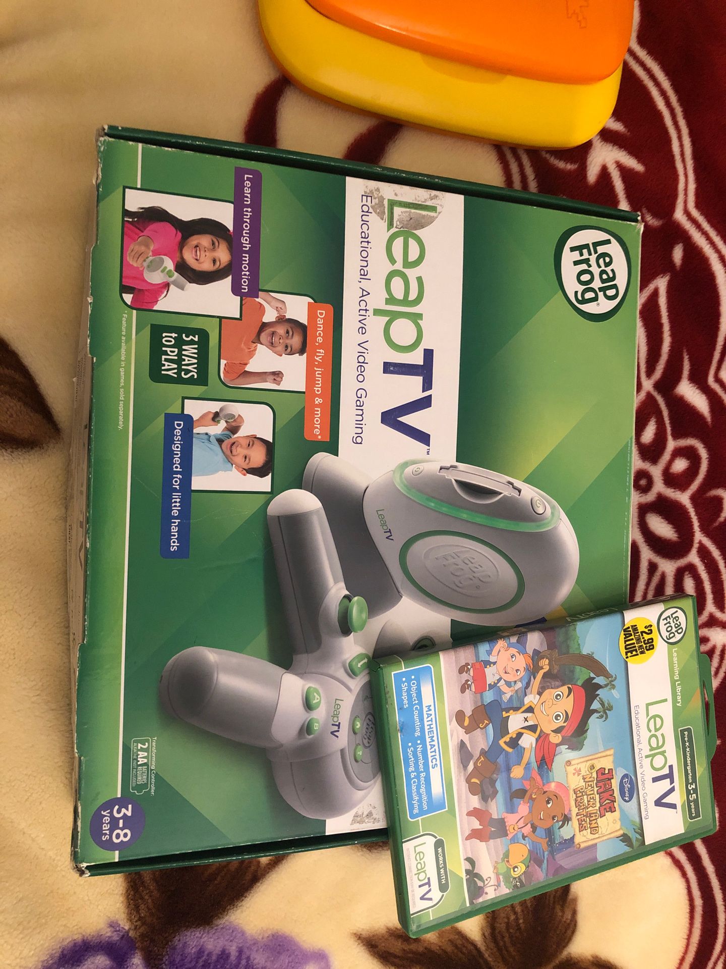Leap TV games console with so many kids games