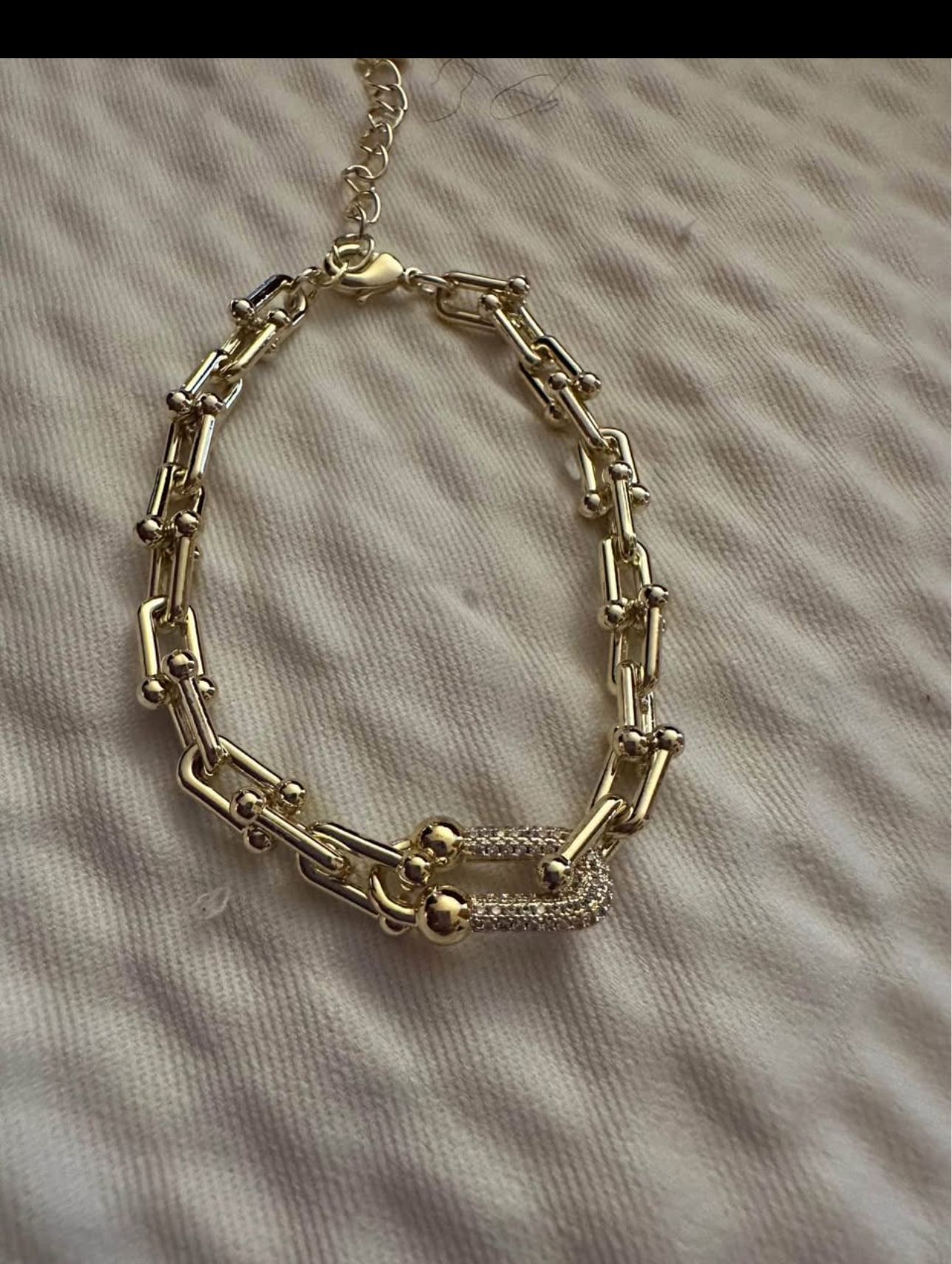 Gold Filled Adjustable Bracelet
