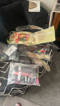 Braid hair and crochet braids lot
