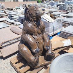 CEMENT BEAR STATUE $400 EACH