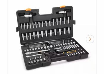 GEARWRENCH 1/4 in. and 3/8 in. Drive SAE/MM Mechanics Hand Tool Set (121-Piece)