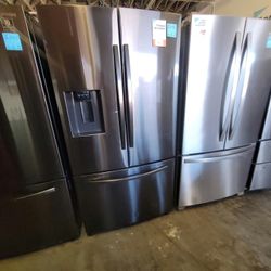 French Door Fri dges Sam sung Ref rigerator Fri dge Fully Cove red Warranty!