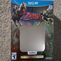 Legend Of Zelda Twilight Princess HD - WiiU Box