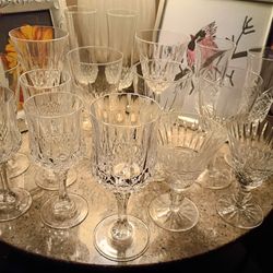Crystal Champagne Wine Set