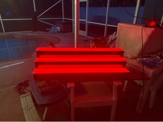 LED bar shelf