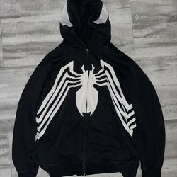 Vintage Marvel Venom Hoodie Men’s Medium