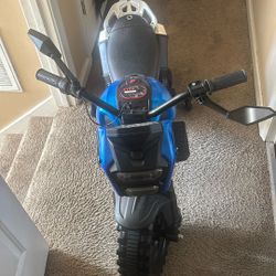 Electric Kids Motorcycle with Training Wheel