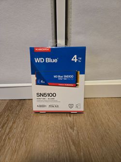 WD Blue SN5100 4TB NVMe SSD Internal Solid State PCle 4.0 BRAND NEW UNOPENED