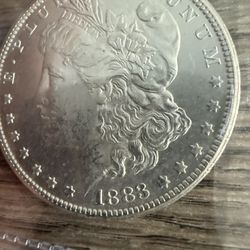 BU 1883 CC Morgan Silver Dollar