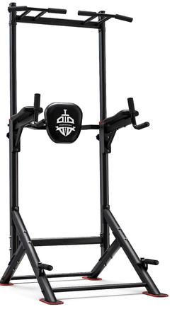 Sportsroyals Power Tower Pull Up Bar Dip Station Home Gym Workout Equipment