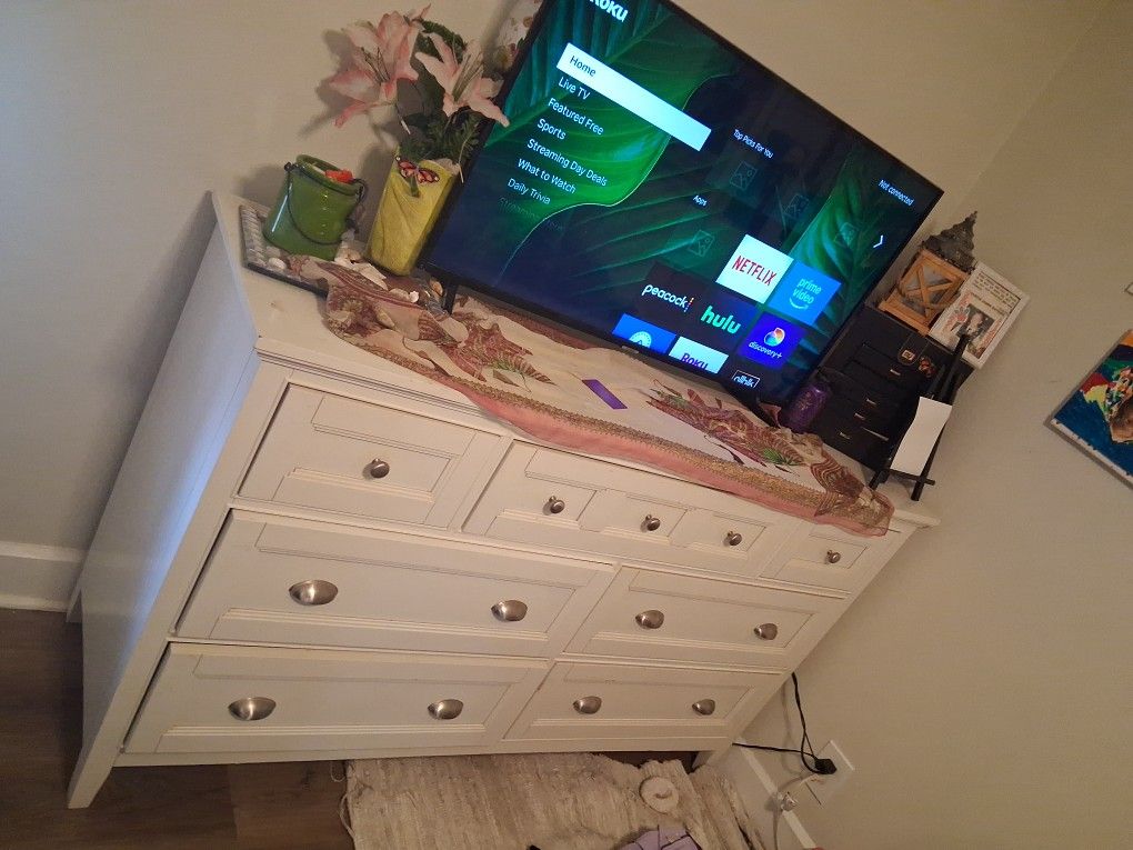 White Dresser