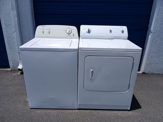 Washer And Dryer Set Both Are In Good Working Condition