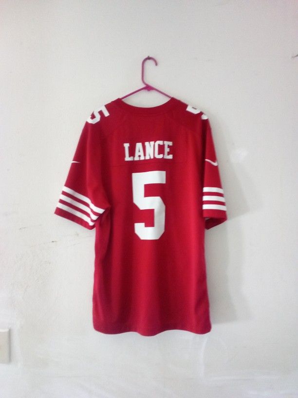 Beautiful 49 Ers Lance Football Jersey. New Xl