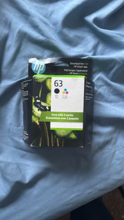 Unopened HP 2 Pack Of Color And Black Ink
