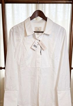 White Blouse - Martha Stewart XL