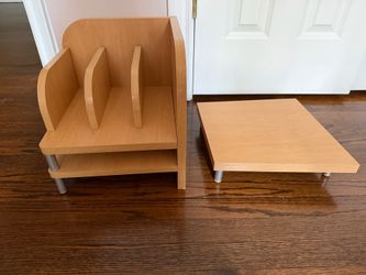 Great Looking Desk accessories sold together or separately Mail holder is 12 12 13. $30 Other 13x13x3 $20 Smoke free household