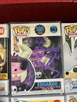 Eduardo Funko Pop Autographed 