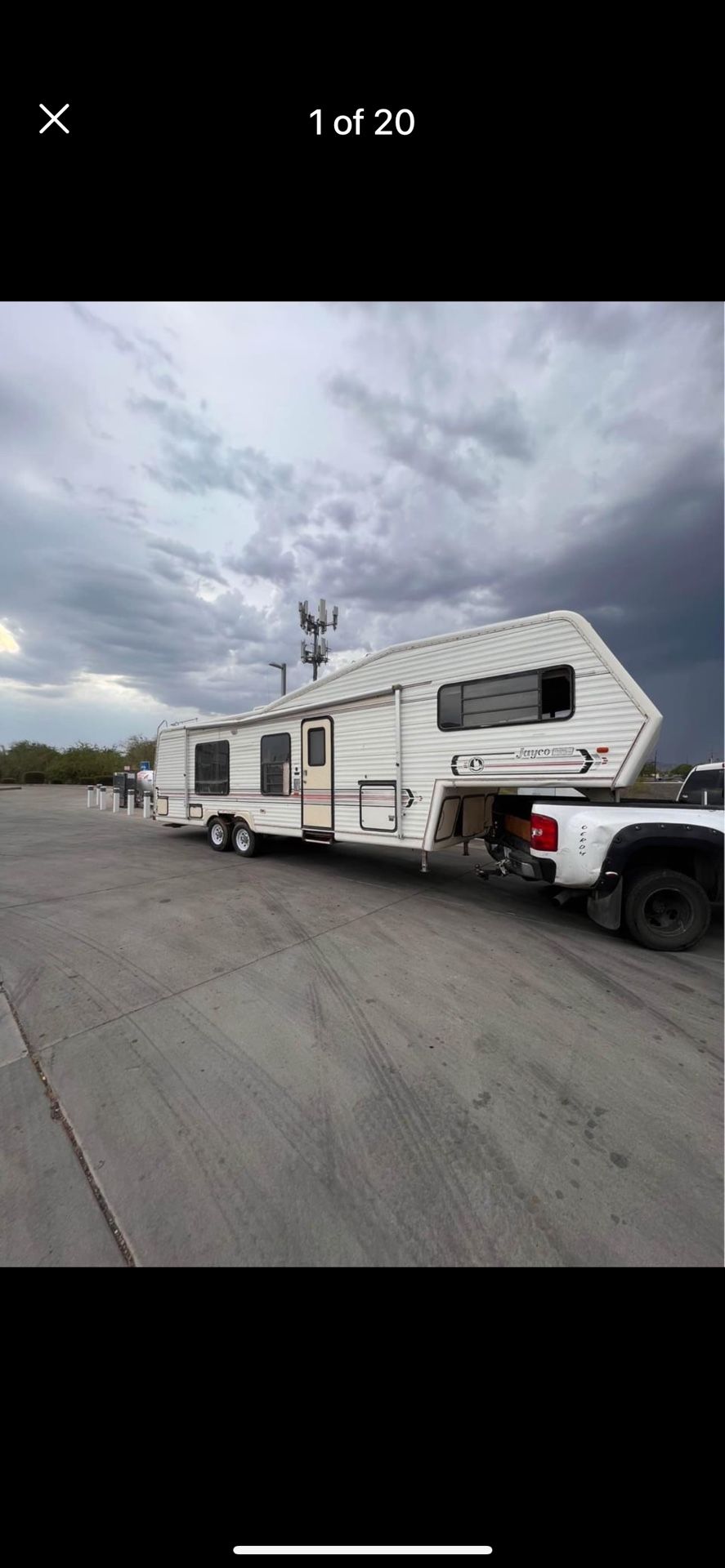 1990 Jayco Travel Trailer Fifth Wheel