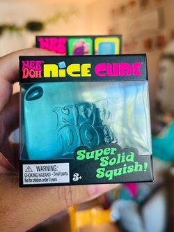 Authentic Needoh Nee Doh Nice Cube Stress Toy