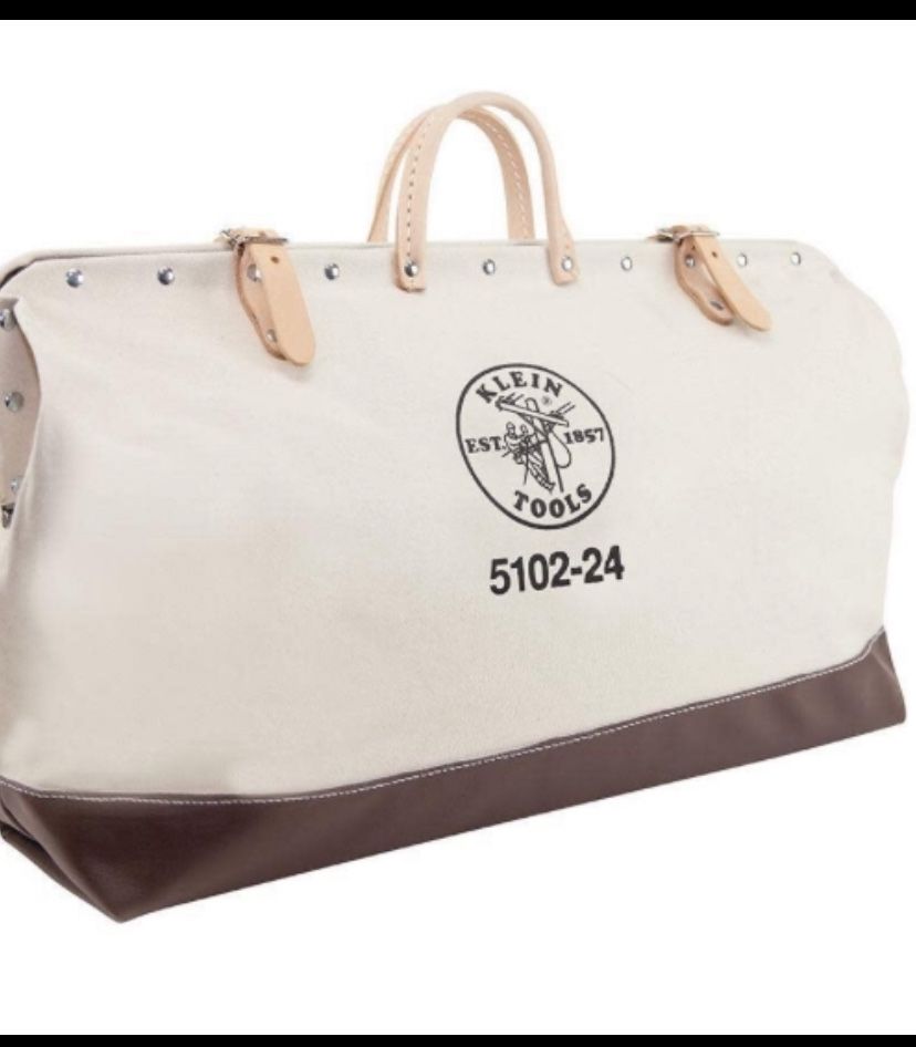 Klein Tools 24in (610 mm) Canvas Tool Bag