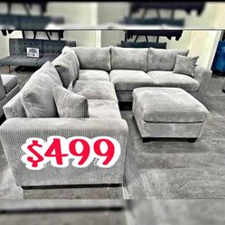 NEW SECTIONAL SOFA IN STOCK‼️