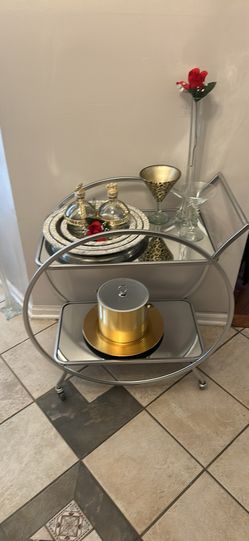 2 Tier Bar Cart