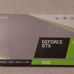 PNY GeForce GTX 1650 4GB GDDR6 Dual Fan
