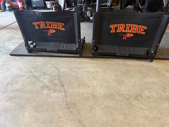 Tulare Union Tribe Stadium Seat Chairs – Set of 2