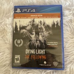 Dying Light: The Following Enhanced Edition - PlayStation 4-Sealed